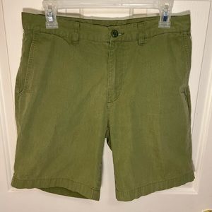 Patagonia Shorts. Green. Size 30 waist. 8" inseam.